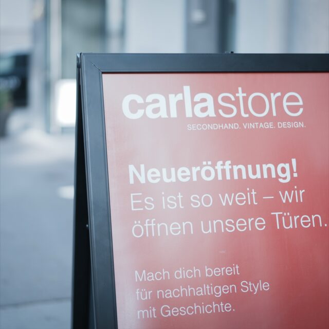 Der neue carla-Store ist da – und er ist eine echte Bereicherung für Dornbirn! ♻️💛
 Auf vier Etagen gibt’s sorgfältig ausgewählte Secondhand-Mode, Accessoires & Kleinmöbel – nachhaltig, leistbar und richtig stylisch.
 Gratulation an carla Vorarlberg zur starken Umsetzung und zum wichtigen Beitrag für Umwelt & Soziales. 👏
 ➡️ Vorbeischauen lohnt sich!