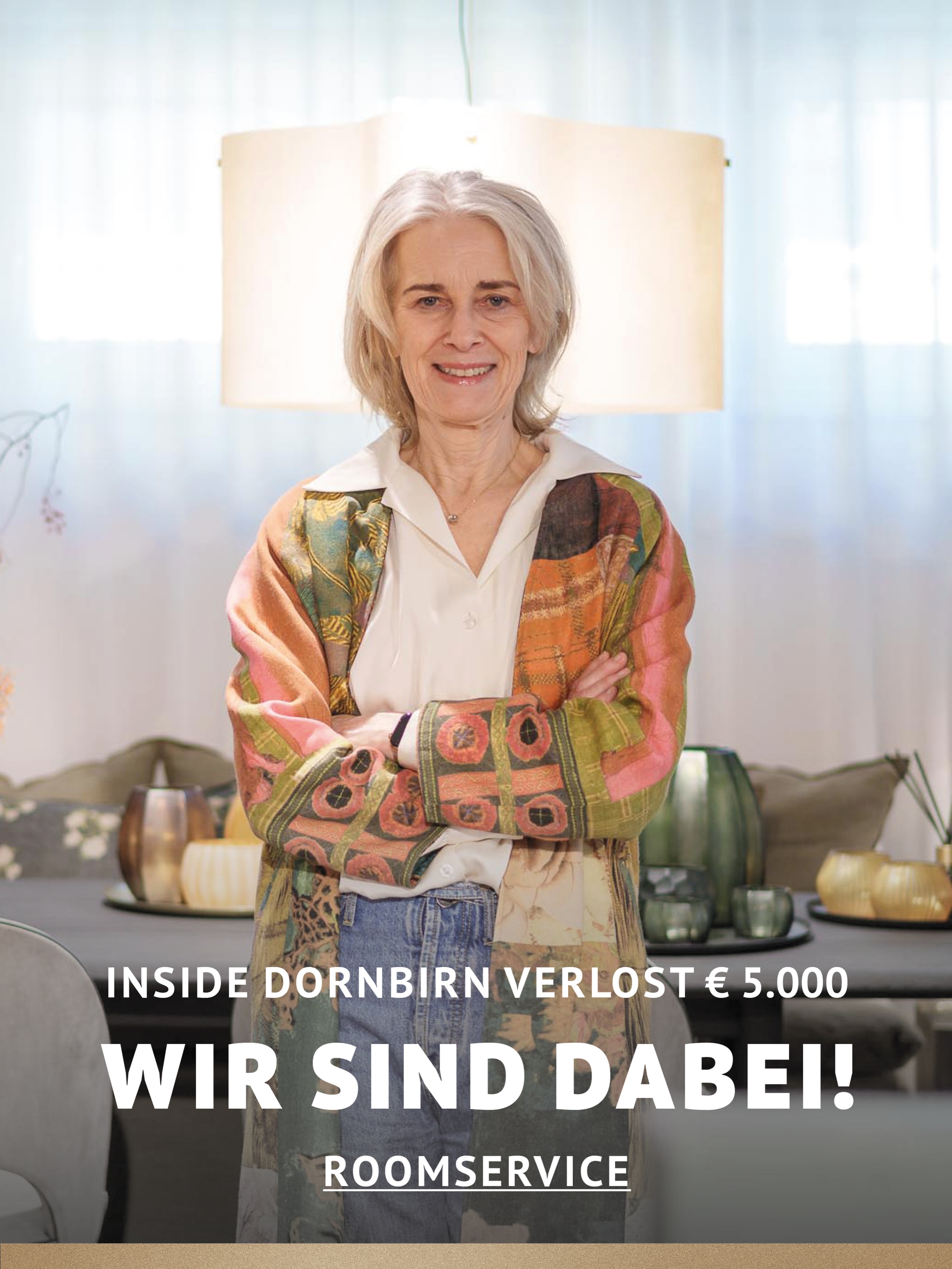 In Dornbirn einkaufen und gewinnen! Vom 18.09.–18.10.2026 geht’s bei Inside Dornbirn um fette 5.000 € in Gutscheinen!  So easy: In diesem Inside-Geschäft shoppen Gewinnspielkarte + QR-Code schnappen Scannen, registrieren & ab in den Lostopf!  Shoppen. QR-Code scannen. Gewinnen. Vielleicht geht der nächste Gutschein ja an DICH