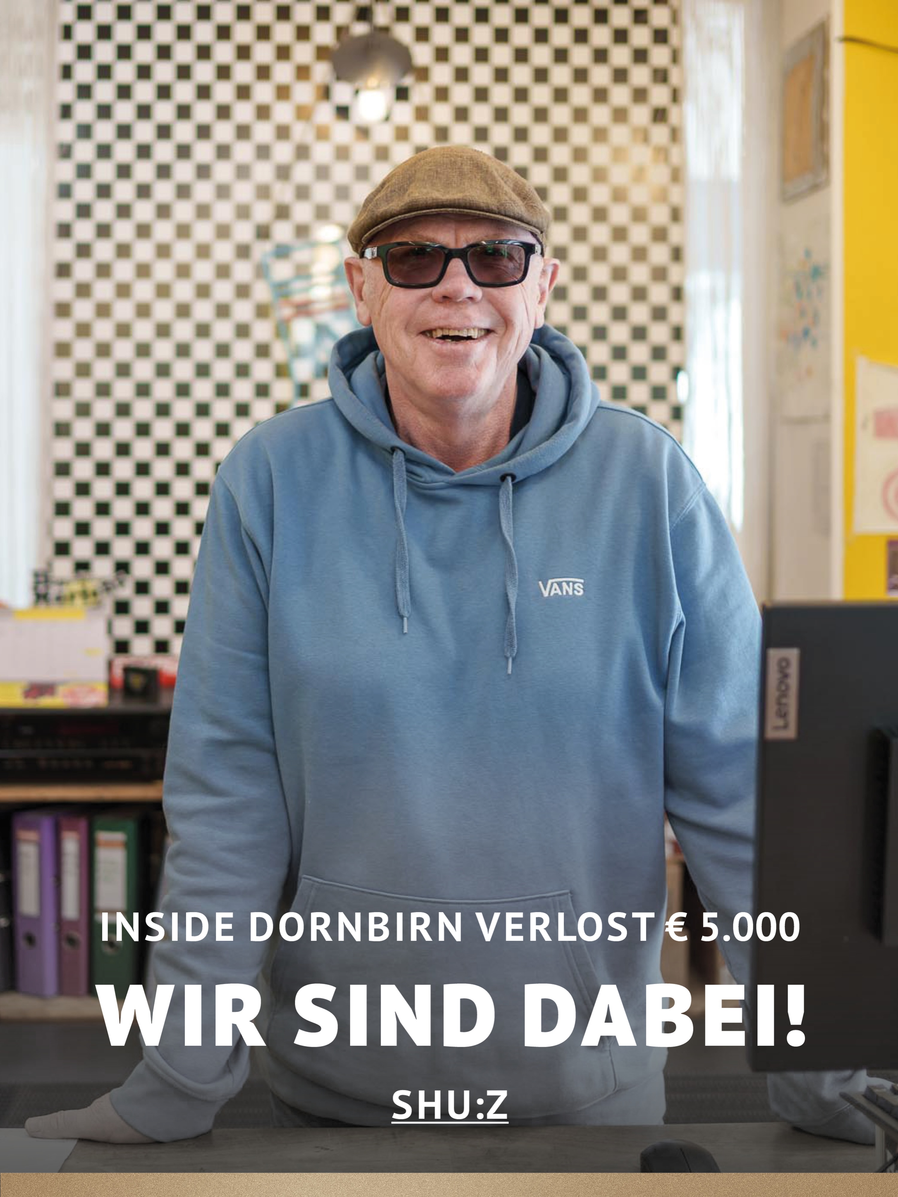 In Dornbirn einkaufen und gewinnen!
Vom 18.09.–18.10.2026 geht’s bei Inside Dornbirn um fette 5.000 € in Gutscheinen!
So easy:
In diesem Inside-Geschäft shoppen
Gewinnspielkarte + QR-Code schnappen
Scannen, registrieren & ab in den Lostopf!
Shoppen. QR-Code scannen. Gewinnen.
Vielleicht geht der nächste Gutschein ja an DICH