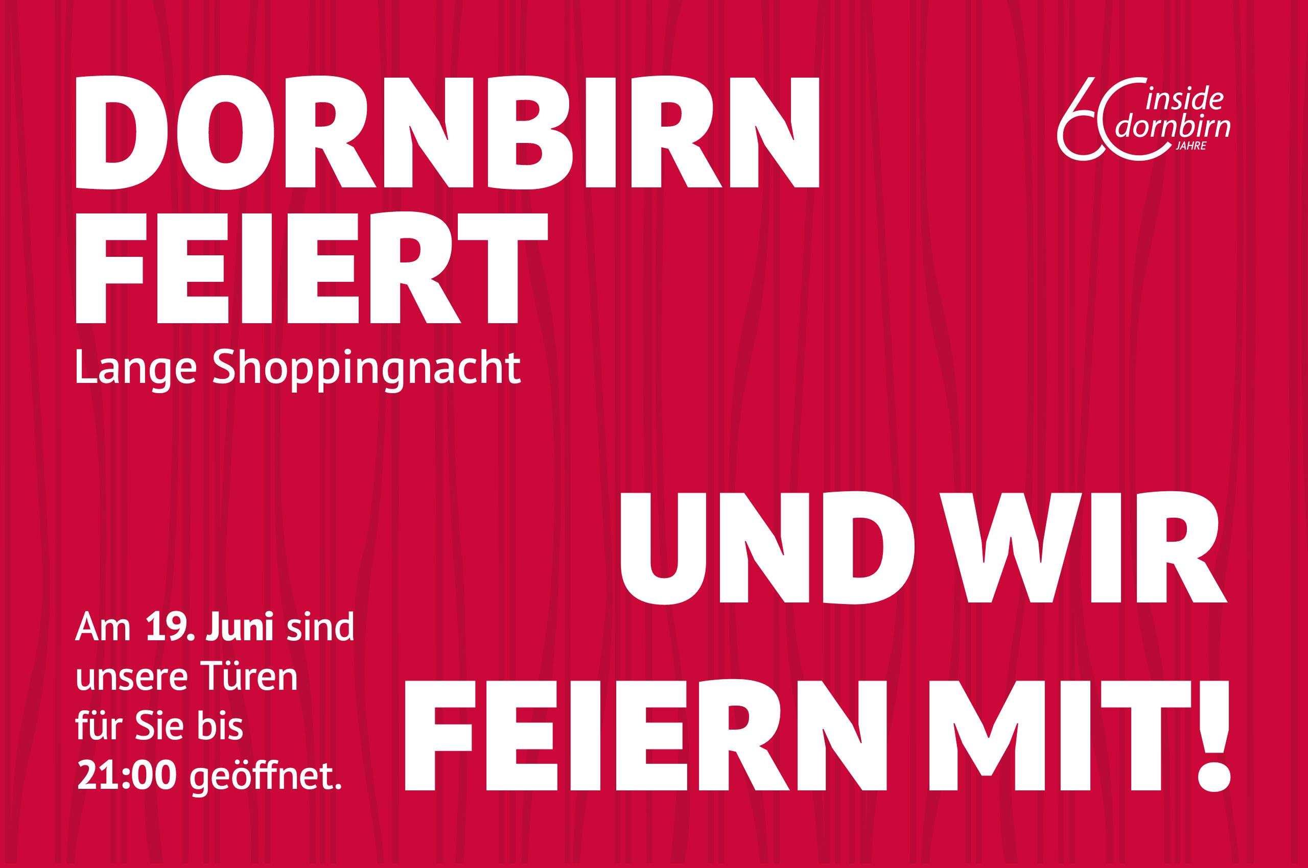 Lange Shoppingnacht in Dornbirn
